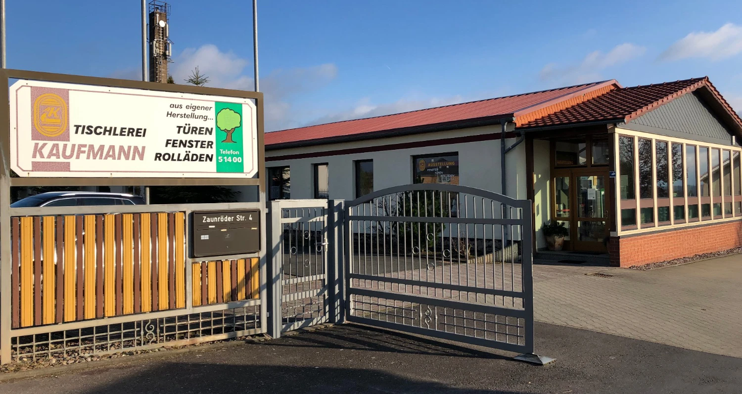 Die Tischlerei Kaufmann aus Hüpstedt Die Tischlerei Kaufmann aus Hüpstedt